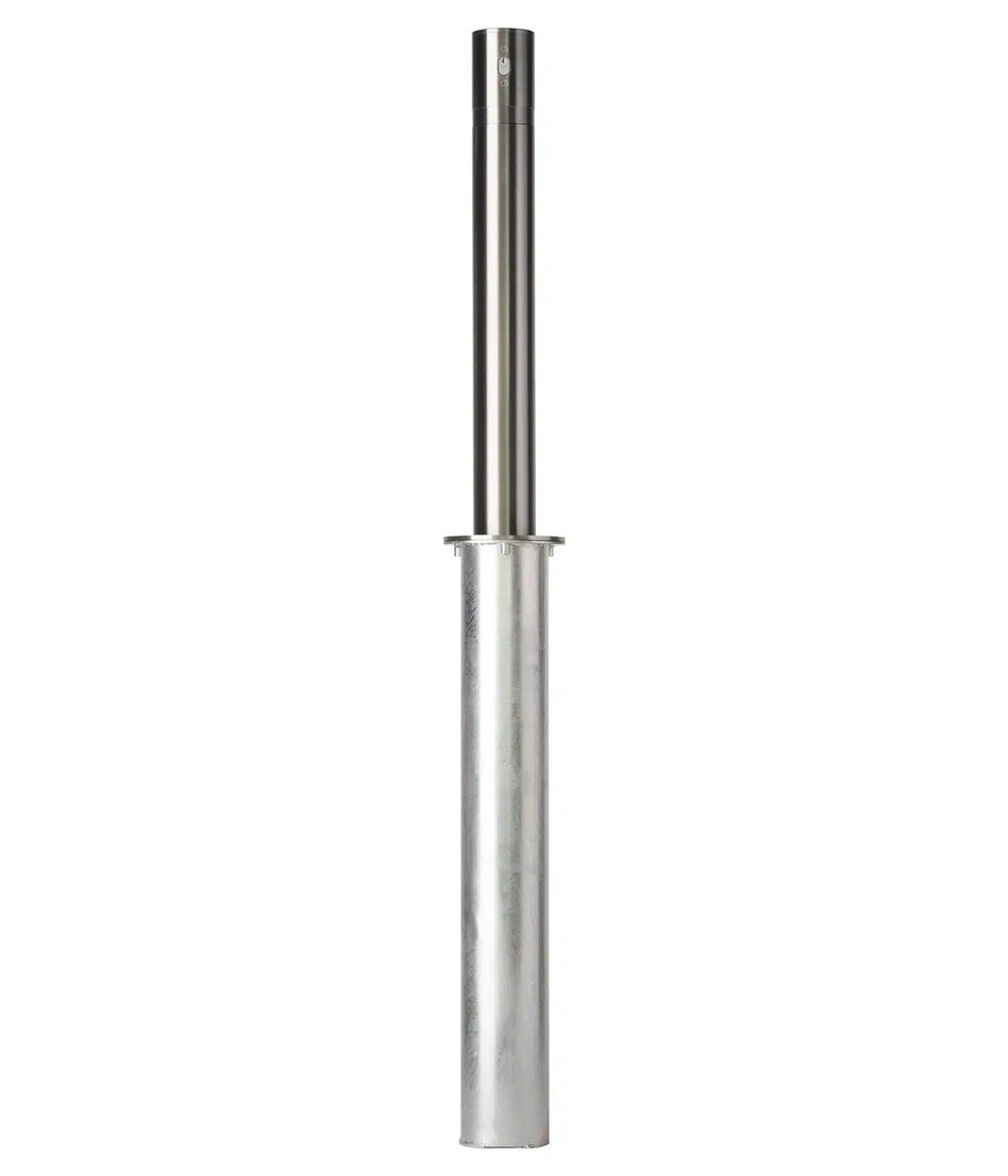 R-8472 Double Locking Stainless Steel Retractable Bollard
